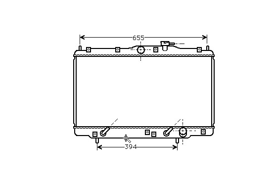 RADIATEUR SHUTTLE3 22/23 95-97 AT 25002110 International Radiators