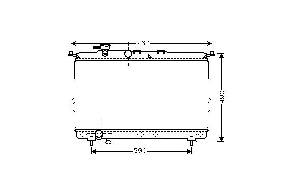 RADIATEUR SONATA 5/XG25 MT 98- 82002106 International Radiators