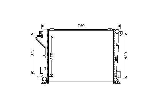 RADIATEUR SONATA7/GRAND. 2 2-deurs AT 05- 82002171 International Radiators