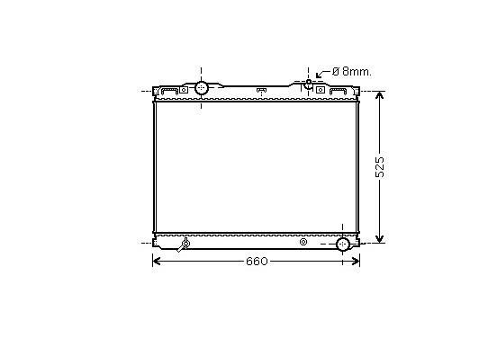 RADIATEUR SORENTO 25CRDi MT 02-04 83002133 International Radiators