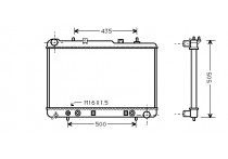 RADIATEUR SSANGYONG MUSSO