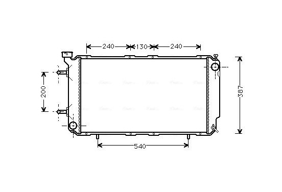 Radiateur SUA2035 Ava Quality Cooling