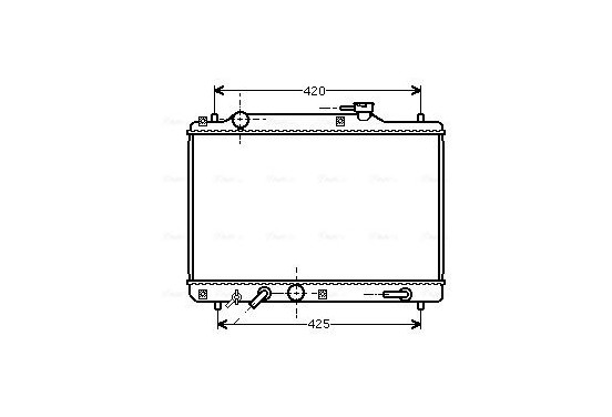 Radiateur SZ2052 Ava Quality Cooling