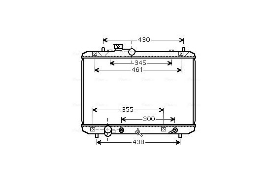 Radiateur SZ2098 Ava Quality Cooling