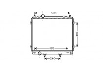 RADIATEUR TERRACAN 29CRDi MT 01-