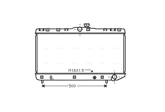 Radiateur TO2181 Ava Quality Cooling