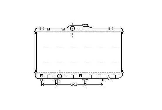 Radiateur TO2189 Ava Quality Cooling