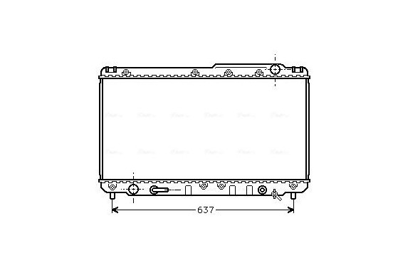 Radiateur TO2229 Ava Quality Cooling