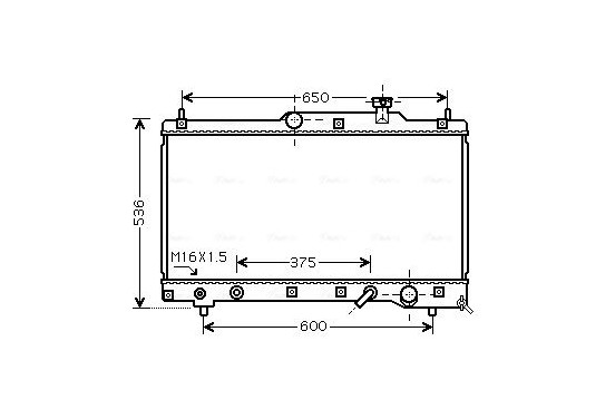 Radiateur TO2336 Ava Quality Cooling