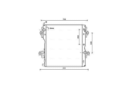 Radiateur TO2604 Ava Quality Cooling