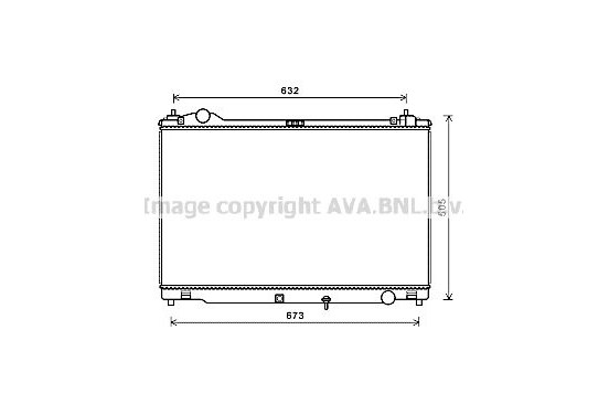 Radiateur TO2694 Ava Quality Cooling