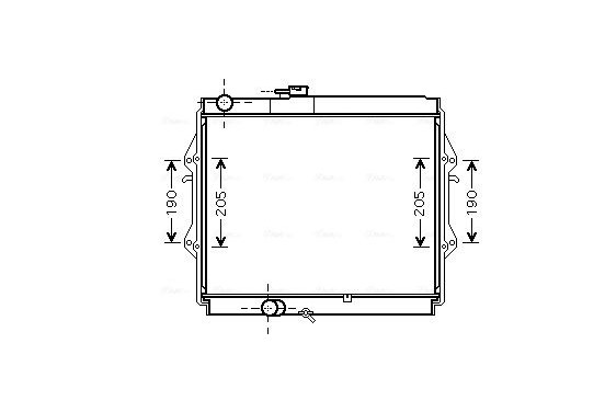 Radiateur TOA2492 Ava Quality Cooling