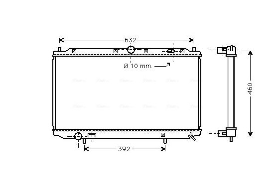 Radiateur VO2124 Ava Quality Cooling