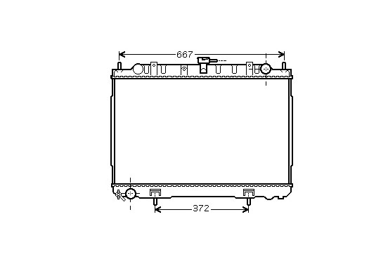 RADIATEUR X-TRAIL 2 2-deursCi MT AC 01- 13002241 International Radiators