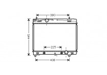 RADIATEUR YARIS 1.5 Prod. Japan 05-