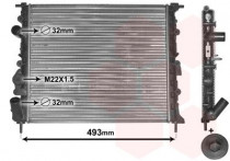 RADIATEUR BENZINE 1.2 16V  /  1.4 16V