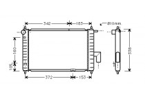 RADIATEUR BENZINE vanaf '01 800 MT