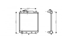 RADIATEUR DAIH CUORE 0.8 / 0.9 / 1.1   VANAF 1995