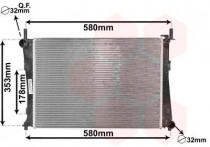 RADIATEUR BENZINE 1.2 / 1.4 / 1.6