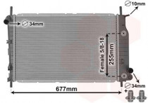 RADIATEUR BENZINE 2.5  AT  tot '95