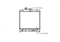 RADIATEUR CIVIC4/5 CRX 2/3 AT 91 tot '01