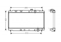 RADIATEUR INTEGRA R 18i MT 97-00