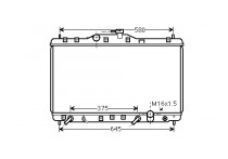 RADIATEUR   HONDA LEGEND 3.2/24V