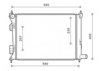 RADIATEUR RIO / VELOSTER MT  11-