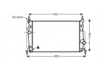 RADIATEUR Mazda 3 2.2 CiTD 01/09-