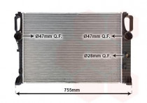 RADIATEUR W209/211/219 54/62 AT vanaf '03