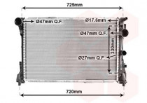 RADIATEUR C200  2.1 CDi 01/10-