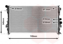 RADIATEUR VITO/VIANO ALL MT/AT vanaf '03