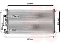 RADIATEUR DIESEL 1.9 DTi / 2.2 DTi  VANAF 2003