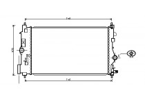 RADIATEUR ASTRA J 17TD/20TD 09-