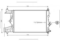 RADIATEUR ASTRA J 14i/16i TURBO 09-