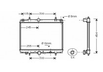 RADIATEUR DIESEL 2,2 HDI 98KW +/zonder AIRCO