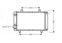 RADIATEUR DIESEL 1.9 / 2.5  VANAF 5e MAAND 1985