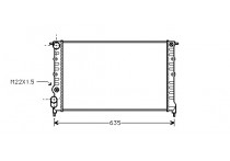 RADIATEUR 1,8  niet voor 16V               O