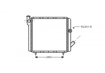 RADIATEUR -92 DIESEL(1,6)         O