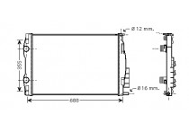 RADIATEUR DIESEL 2.0 DCi