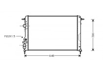 RADIATEUR BENZINE 5/98+ 1,4 -AUTO met AIRCO