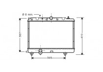 RADIATEUR 25/200SERIES 2.0TD MT 95-