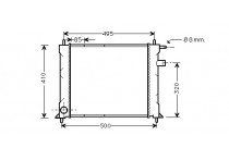 RADIATEUR ROVER 2/4 SERIES MT 96-