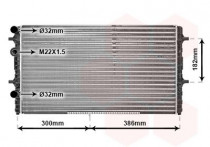 RADIATEUR BENZINE 1,8 20V +/zonder AIRCO