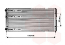 RADIATEUR DIESEL 2.0 16V Cupra