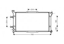 RADIATEUR SUB LEGACY2 2.0 AT 95-98