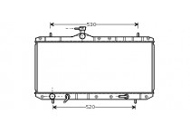 RADIATEUR LIANA 13/16 AT +/zonder AIRCO 01-