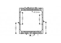RADIATEUR DAF 95.380/430/480 MT 97-