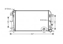 RADIATEUR DIESEL 2.5 TDi