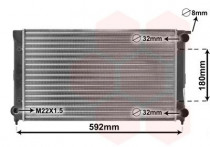 RADIATEUR 1.6 en 1.8  GLI/GTi